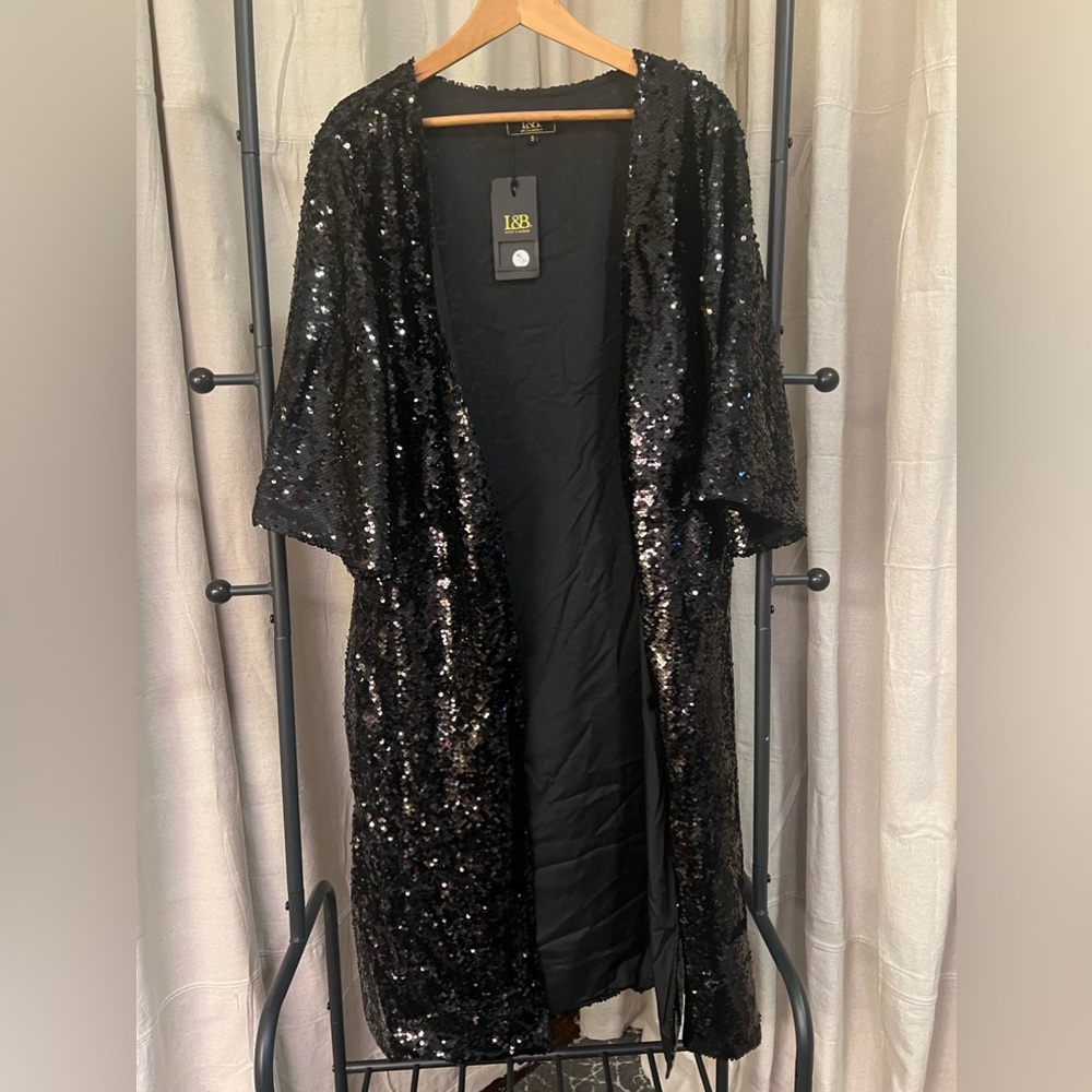 L&B Sequin Duster Small